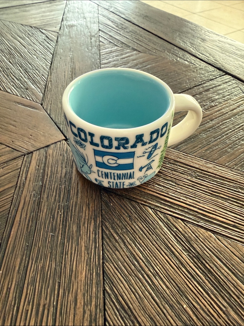 Starbucks Been There Series Colorado Mini Mug Espresso Cup 2oz